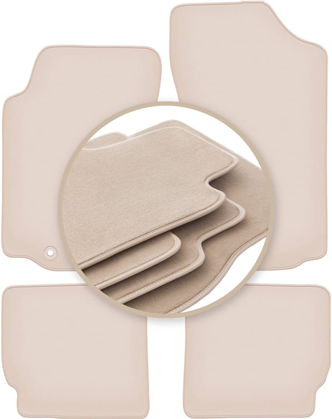 PREMIUM beige matten voor: Peugeot 306 cabrio 1993-2001