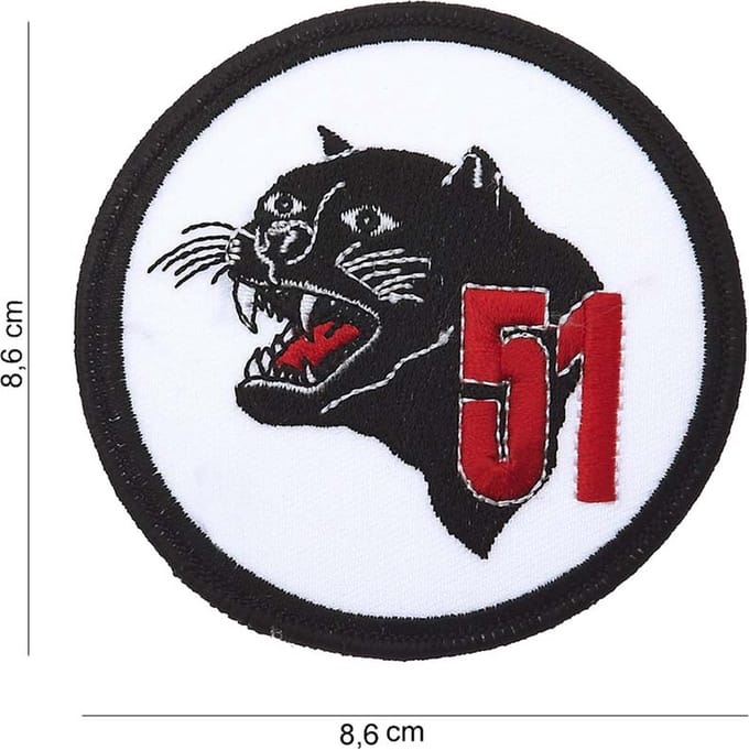 Embleem stof 51