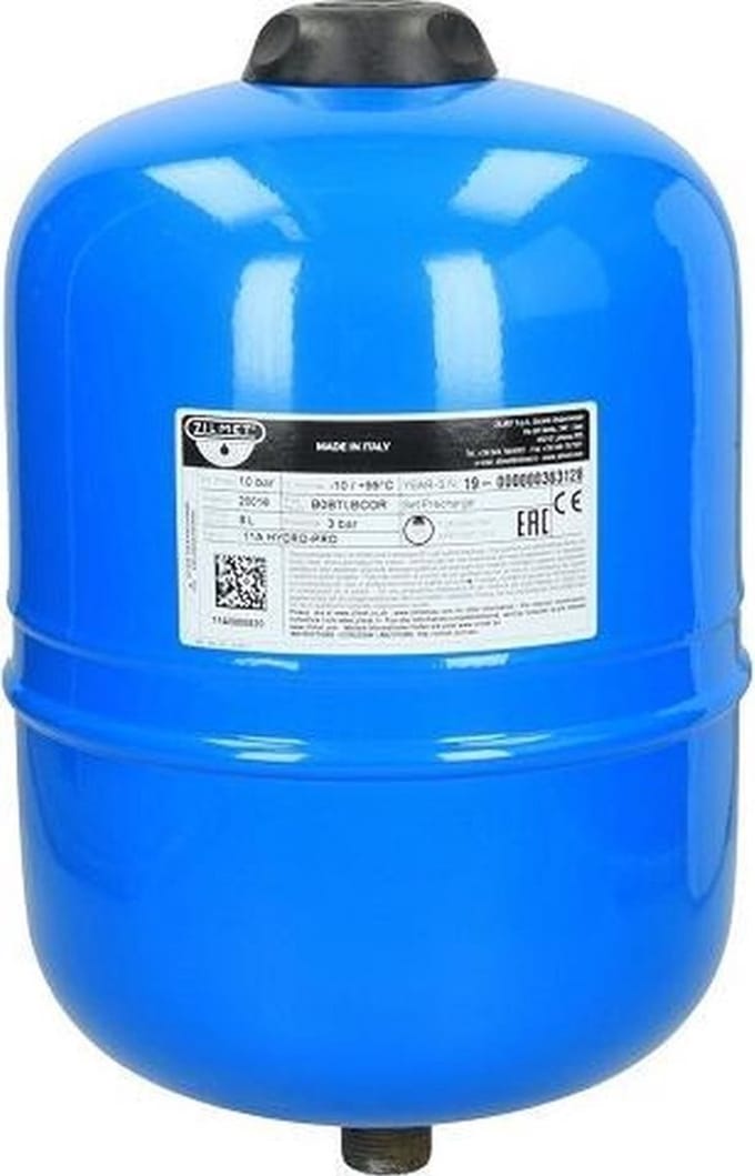 Zilmet Hydro Pro Sanitair Expansievat - 8 liter