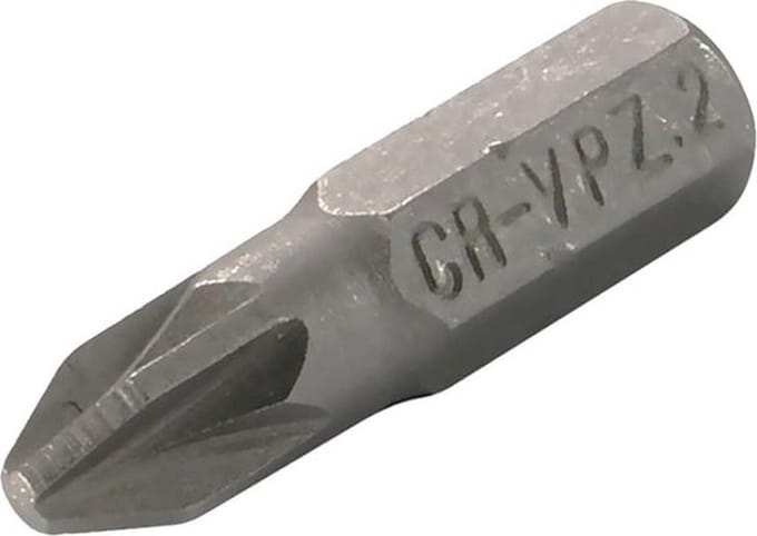 SW-staal PB/8-3 schroefdraaibit, 8 mm kruis