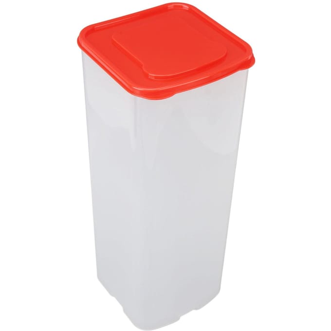 Broodbewaarbox Houd Vers Grote Capaciteit Perfecte Afsluiting Doos Broodcontainer voor Thuis Commercieel Gebruik rood