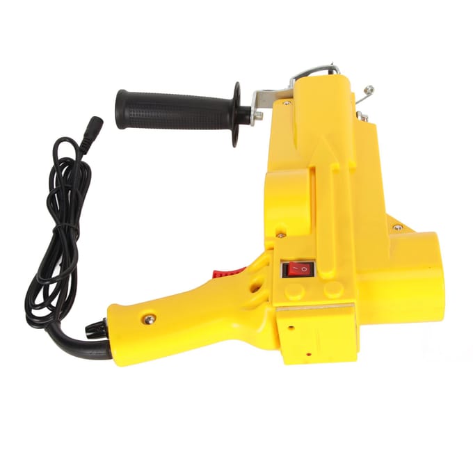 2 in 1 Tapijttuftmachine Gesneden Pool Luspool 40 Steken Per Seconde Tuftmachine met UK Plug yellow