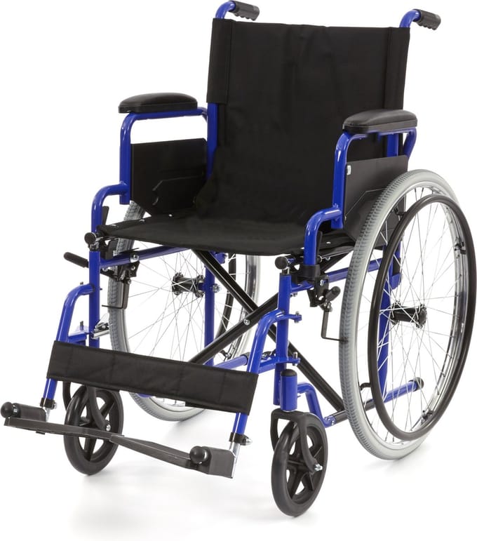 Opvouwbare Rolstoel Dynamic Blauw