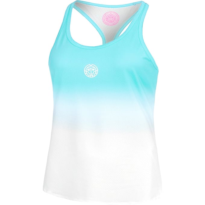 BIDI BADU Crew Gradiant Tanktop Meisjes-Turkoois,Wit