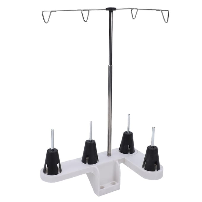 Naaimachine Garendrager Multifunctioneel 4 Spoelen Garenhouder Huishoudelijke Naaibenodigdheden gray
