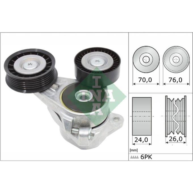 Schaeffler Ina Riemspanner, Poly V-riem INA 534 0309 10