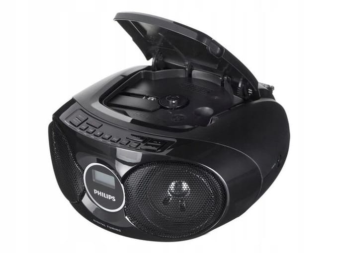 Philips CD Geluidsmachine AZ215B - FM - Stereo - Black