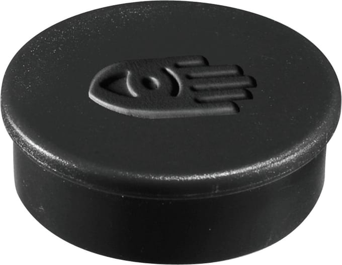 Legamaster SUPER magneet 35mm zwart 10st