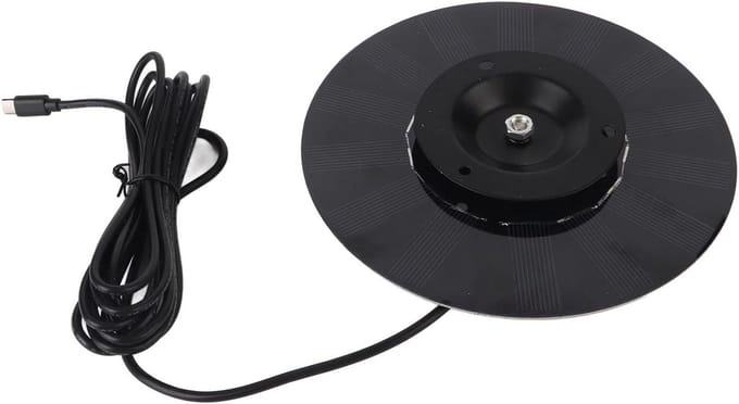 Zonnepaneel Monokristallijn - Flexibele Oplader - Camera Opladen - 360° Verstelbare Beugel - 4W - Zwart