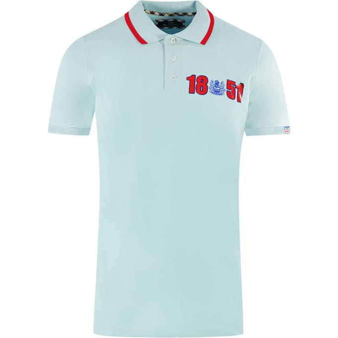 Aquascutum London 1851 Light Blue Polo Shirt
