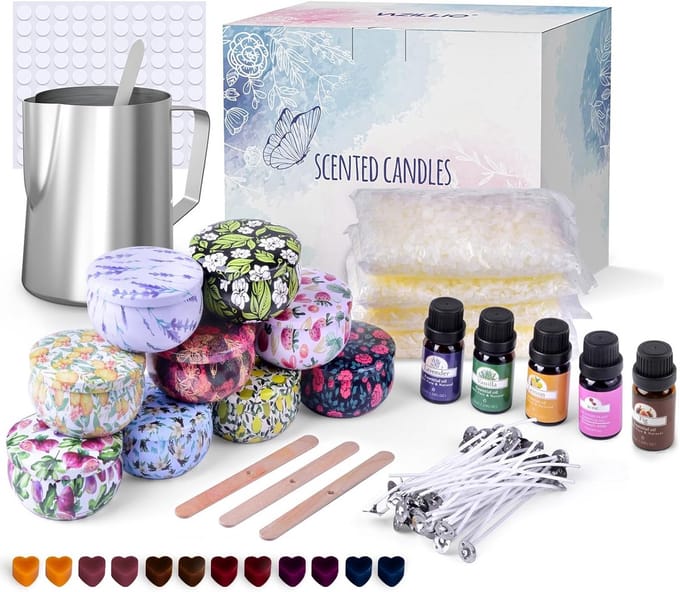 DIY Kaarsen Maken Set voor Creatieve Geschenken