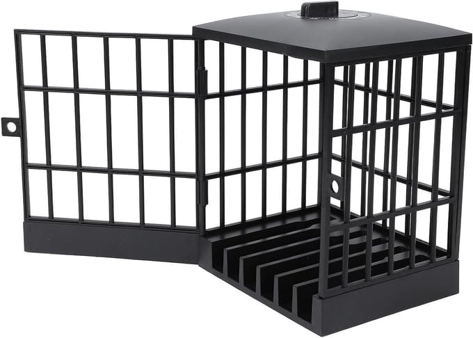 Telefoon Kluis - Gevangenis Box - Schermtijd Beheersen - Met Timer - 6 Telefoons - Zwart