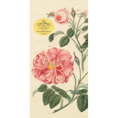 John Derian Paper Goods: Everything Roses Notepad - John Derian Paper Goods - John Derian