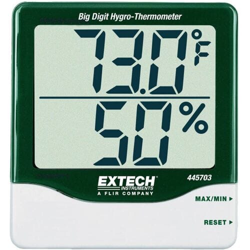 Extech 445703 445703 Thermo- en hygrometer Groen, Wit