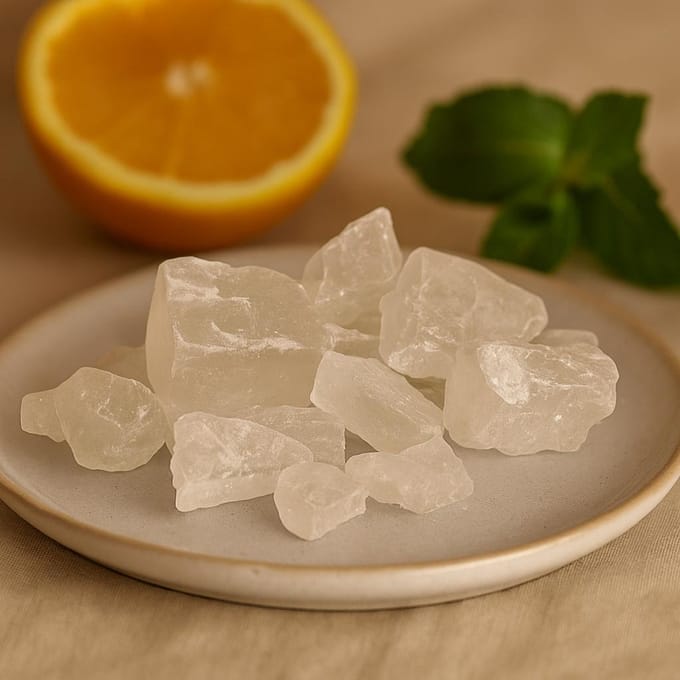 Bag of White Crystal Chunks 1KG - Large