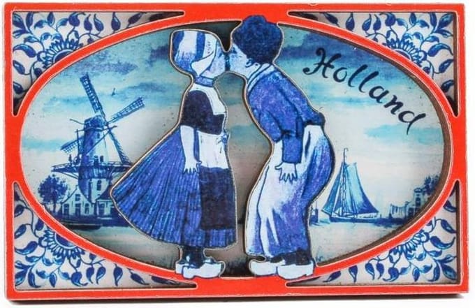 Matix - Hollandse magneet kussend paartje