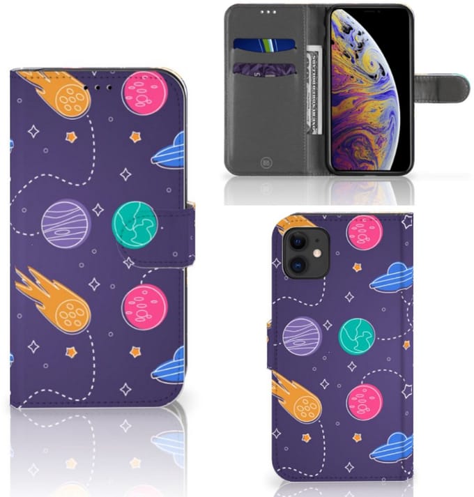 Apple iPhone 11 Wallet Case met Pasjes Space