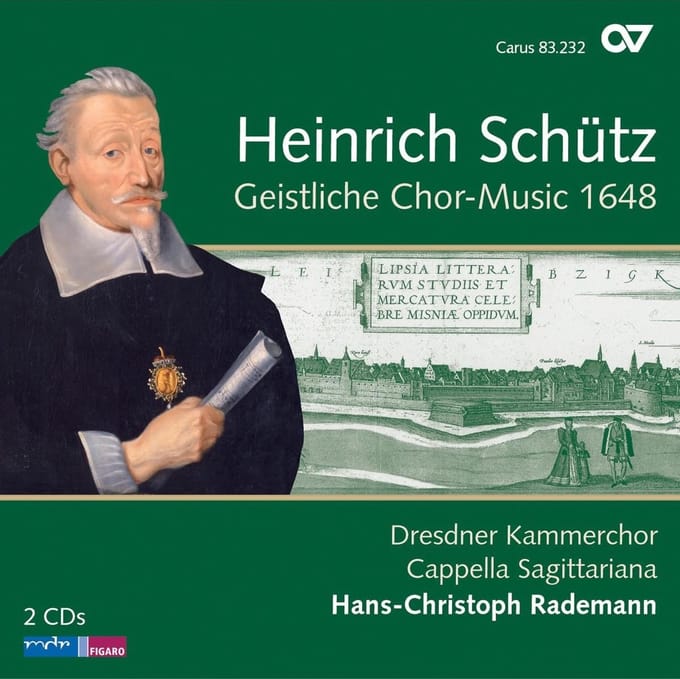 Dresdner Kammerchor, Cappella Sagittariana, Hans-Christoph Rademann - Schütz: Geistliche Chor-Music 1648 (2 CD)