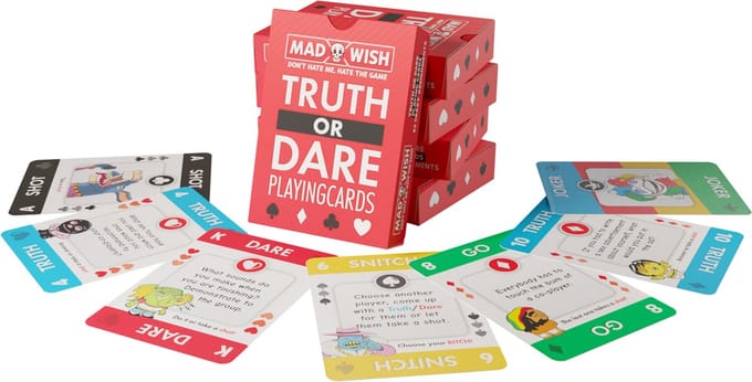 MadWish 52 playing cards - Party game - Drinking game for adults - Engels