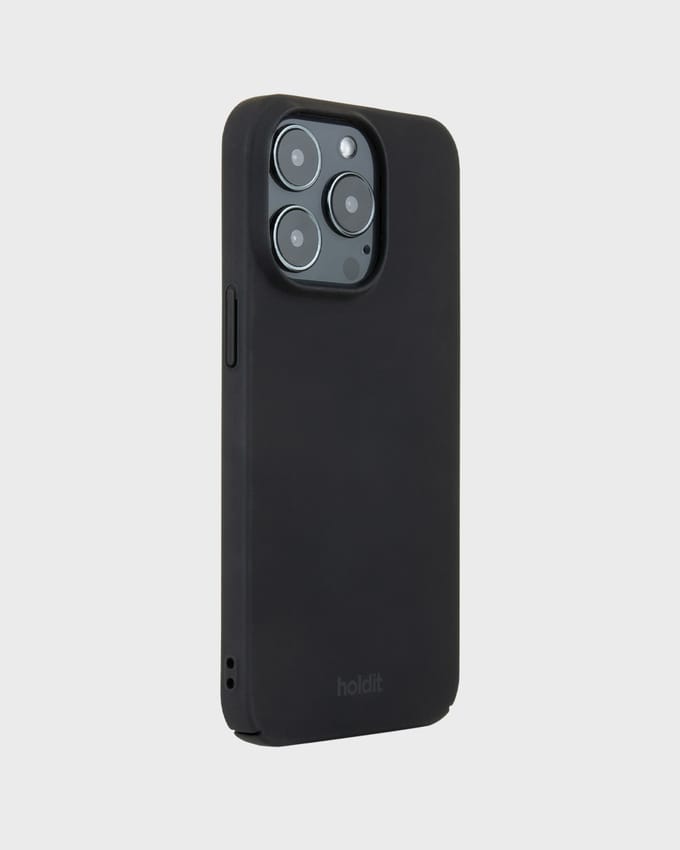 Holdit Slim Case voor de Apple iPhone 15 Pro - Zwart