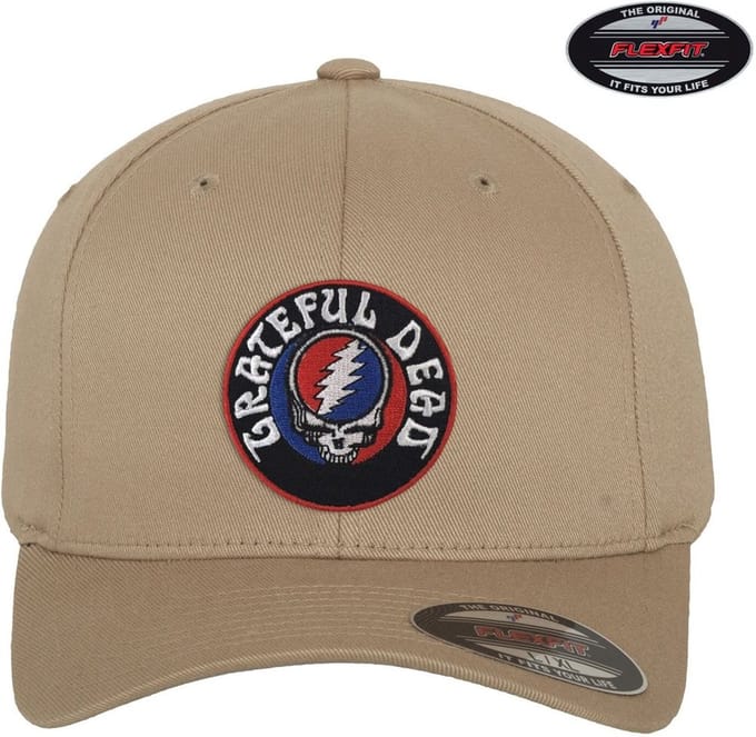 Grateful Dead Pet met patch „ Flexfit “ WMX-92-GD9901-CB14