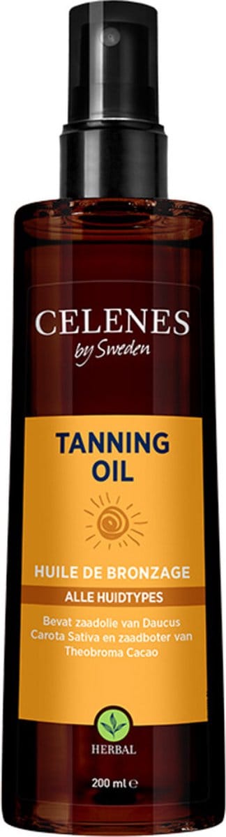Celenes by Sweden - Tanning oil - Alle huidtypes
