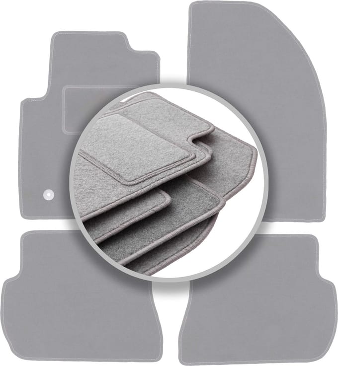 Grijze automatten voor: Ford Fusion hatchback (2005-2012)
