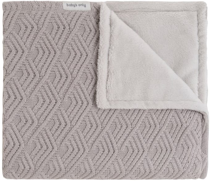 Baby's Only Sierra Wiegdeken Teddy - Urban Taupe