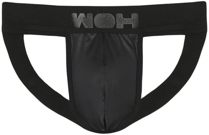 WOH heren microfiber jockstrap night universe zwart