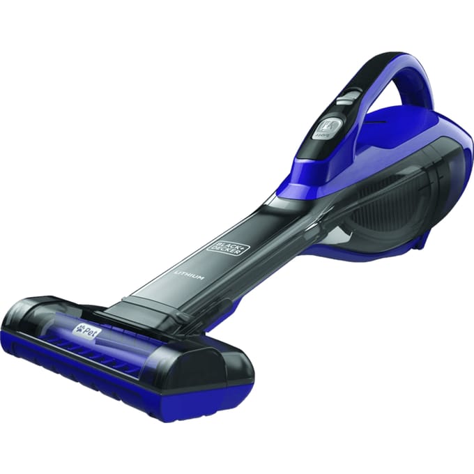 Black & Decker Handheld BLACK+DECKER DVA325JP07 - vacuum cleaner - cordless - handheld - titanium/violet