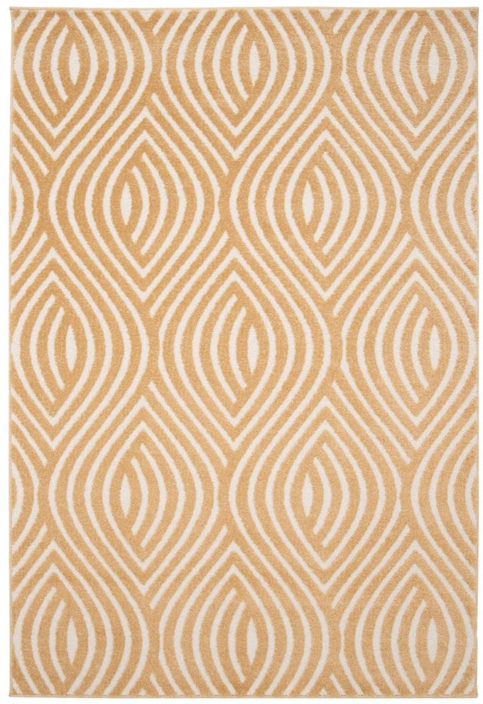 Retro vloerkleed - Forme Courant abrikoos 200x290