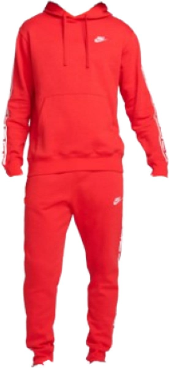 Nike Club Trainingspak Mannen Rood - Maat M