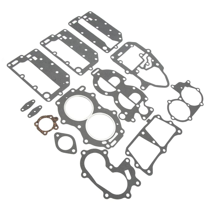 Jeu de joints de culasse 433941 Performance stable pour Johnson Evinrude 25hp 35hp 2cyl X‑Ref