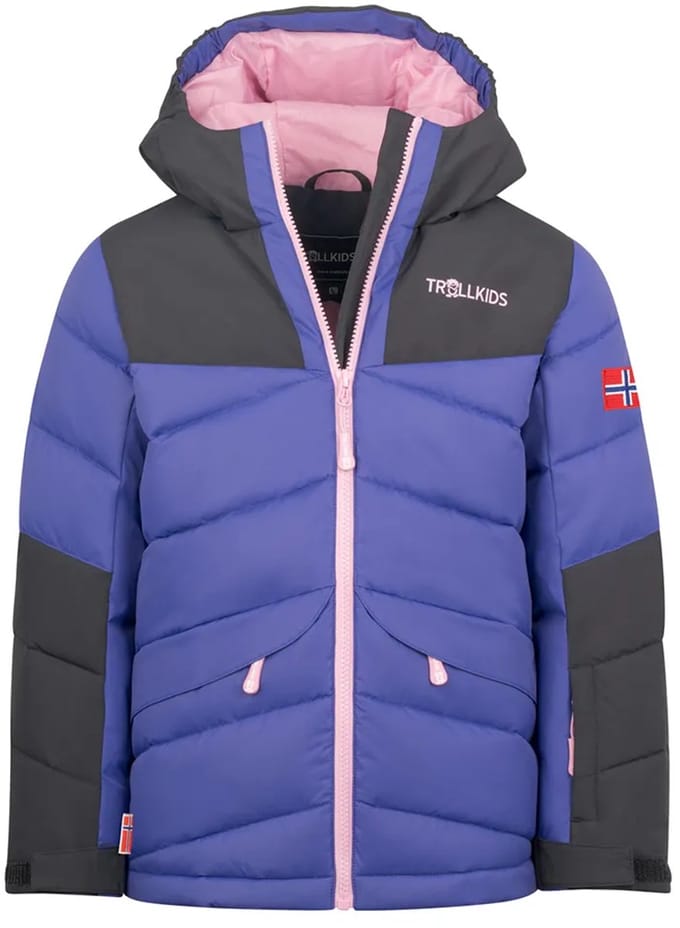Trollkids Narvik Pro Jas Blauw 128 cm Meisjes