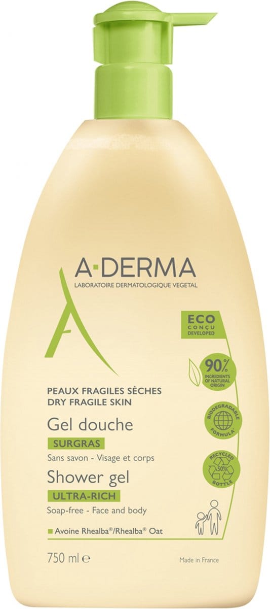 A-Derma Ultra Rich Shower Gel 750 ml