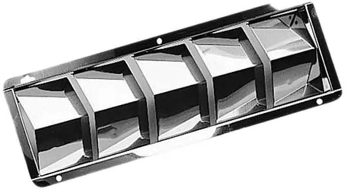 PLASTIMO INOX VENTILATIEGRILLE 111X325MM