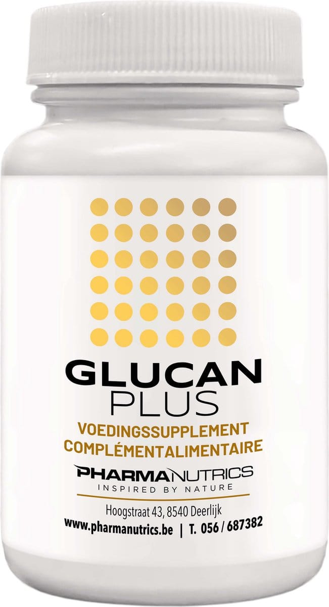 Glucan Plus PharmaNutrics – Beta-Glucanen & Zink Voor Immuun Support (30 V-Caps)