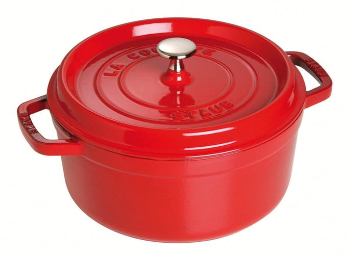 Staub Cocotte - 26 cm diameter - 5.25 L Cherry Rood
