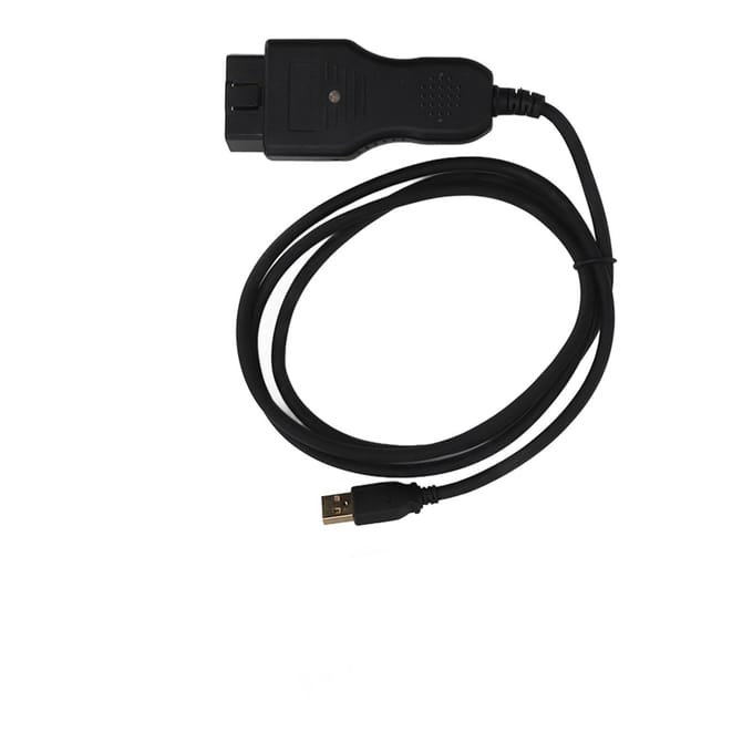 OBD2 Diagnostische Kabel Professionele Codelezer Kabel met CD Vervanging voor Seat Toledo Leon Altea XL black