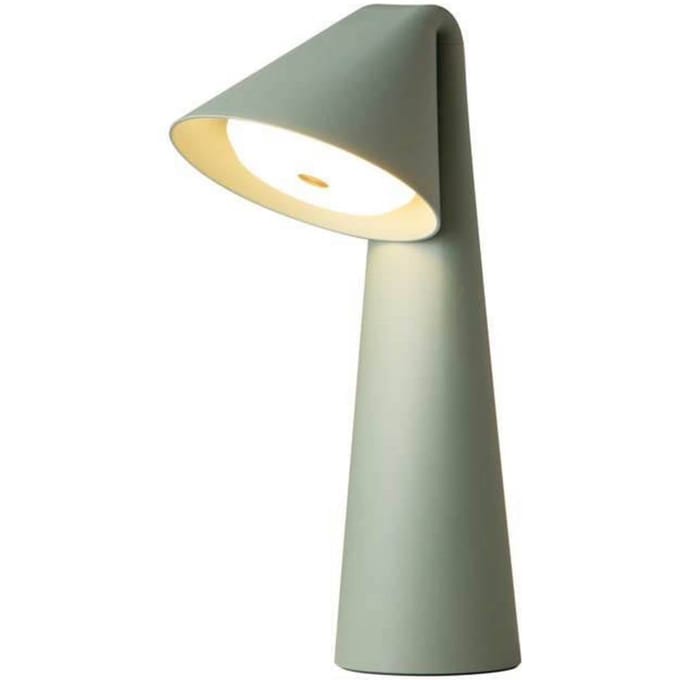 FRANDSEN LED tafellamp Ami, groen, 32 cm, dimbaar