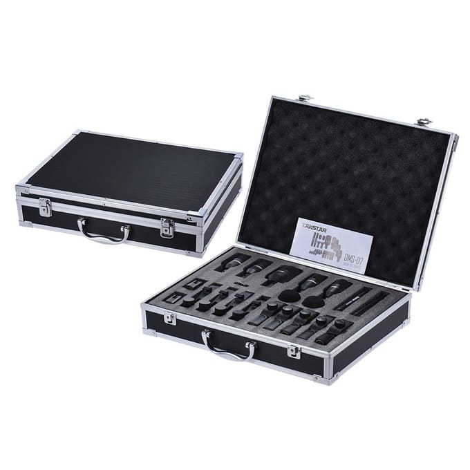 TAKSTAR DMS-D7 Professionele Muziekinstrumenten Drumstel Bedrade Microfoon Microfoon Kit met Standaard gray