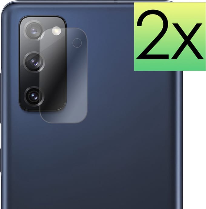 Camera Lens Protector - 2 Stuks - Geschikt voor Samsung Galaxy S20 FE - Camera Screenprotector - Beschermglas - Gehard Glas - Tempered Glass - Screen Protector