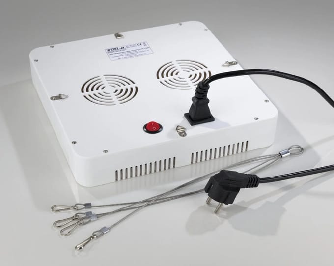 Wetelux 80 W plantenlamp LED lamp vierkant