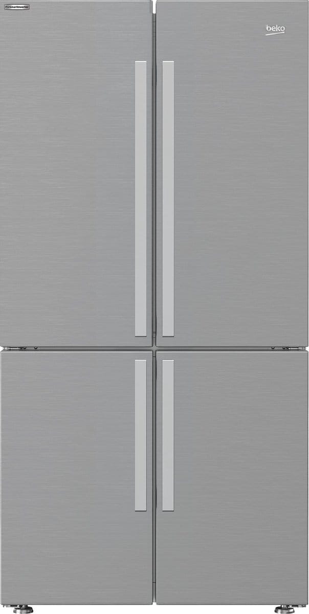 Beko GN1406231XBN - Amerikaanse koelkast - Roestvrijstaal