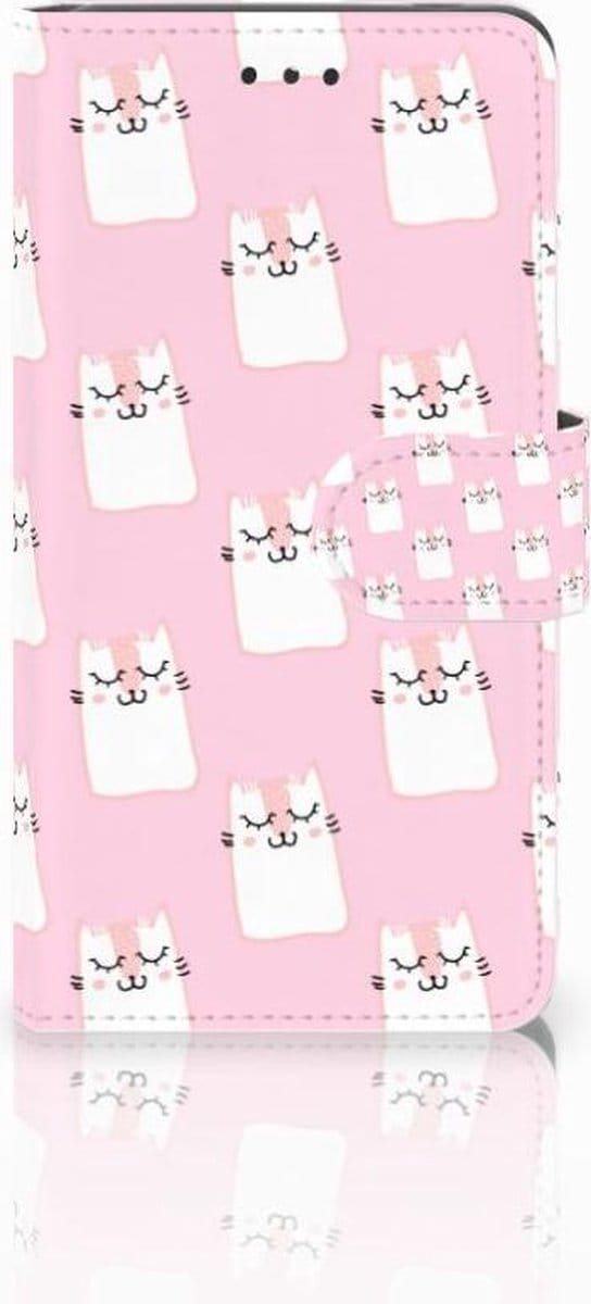 Nokia 7 Telefoonhoesje met Pasjes Sleeping Cats