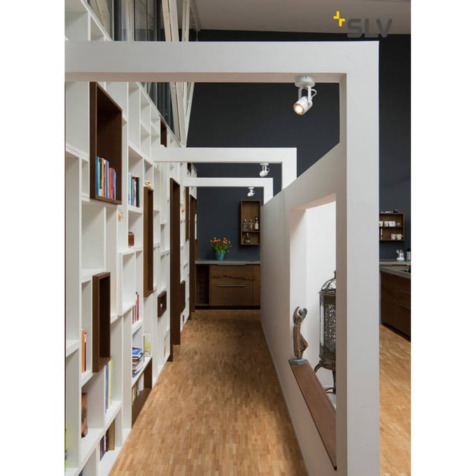 SPOT 79, muur en plafondarmatuur, wit, GU10, max. 50W