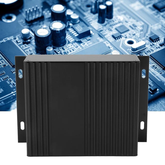 41x147x100mm Gesplitst Type Behuizing Elektronische DIY Aluminium Koelbehuizing voor Voertuigcontroller