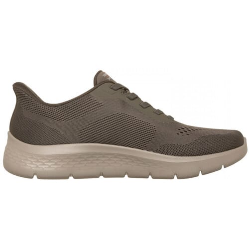 Skechers Heren Go Walk Flex Master Slip-On Sneaker 216924 DKTP Taupe