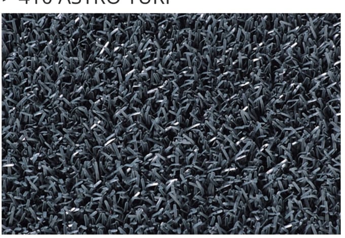 Deurmat - Astroturf - scrapermat - 55x90 cm - Antraciet
