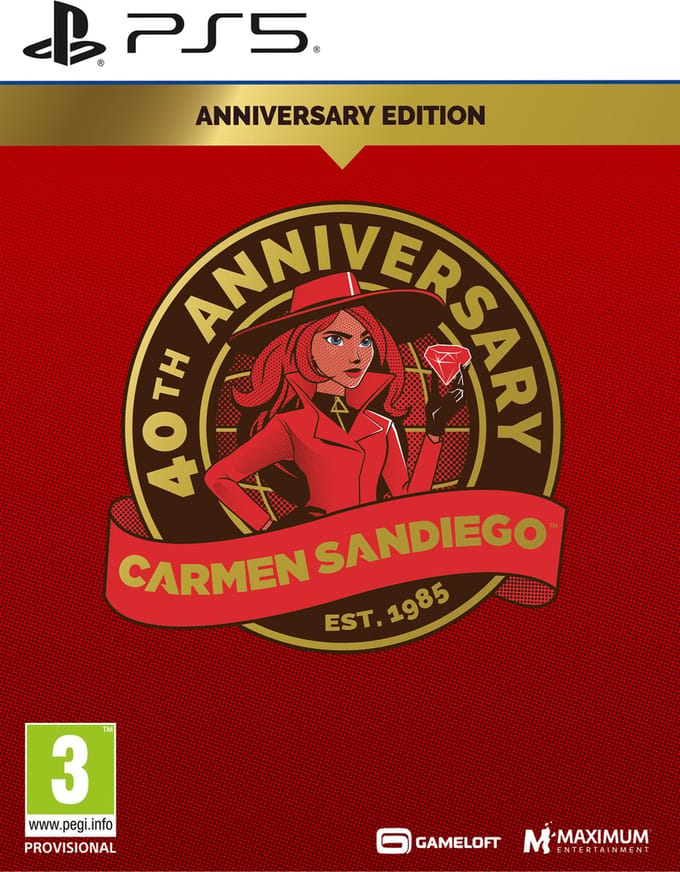 Carmen Sandiego 40th Anniversary – PS5